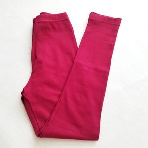 The Limited Womens Leggings Dark Red Size 14